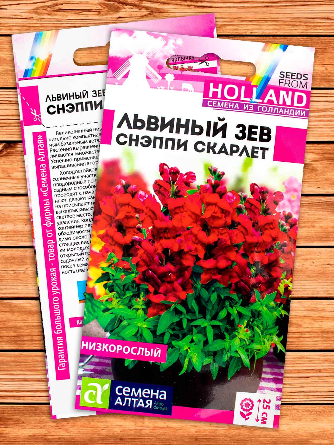 Львиный Зев Снэппи Скарлет 10 шт. серия Семена из Голландии