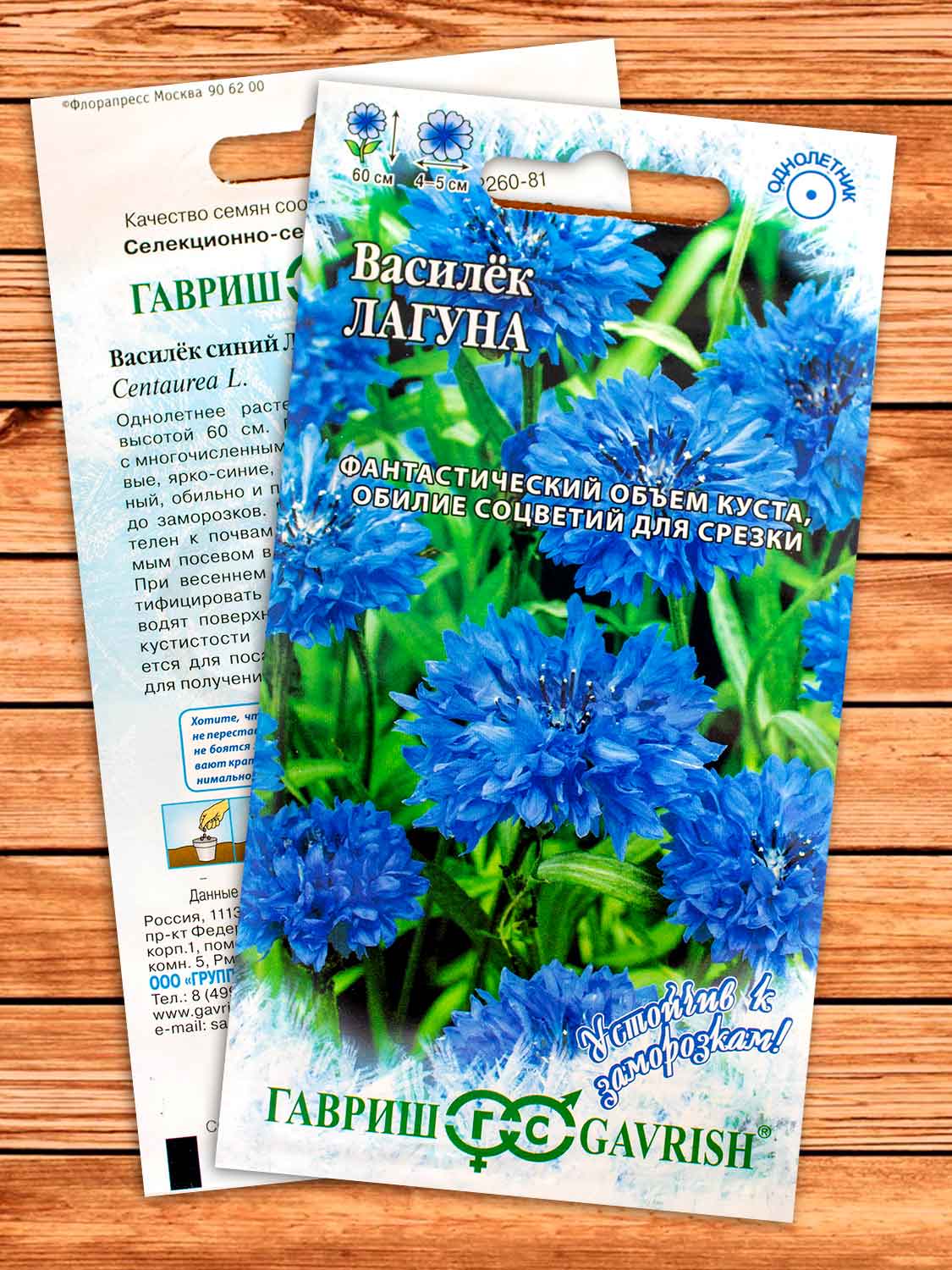 Василек Лагуна, синий 0,2 гр. Устойчив к Заморозкам!
