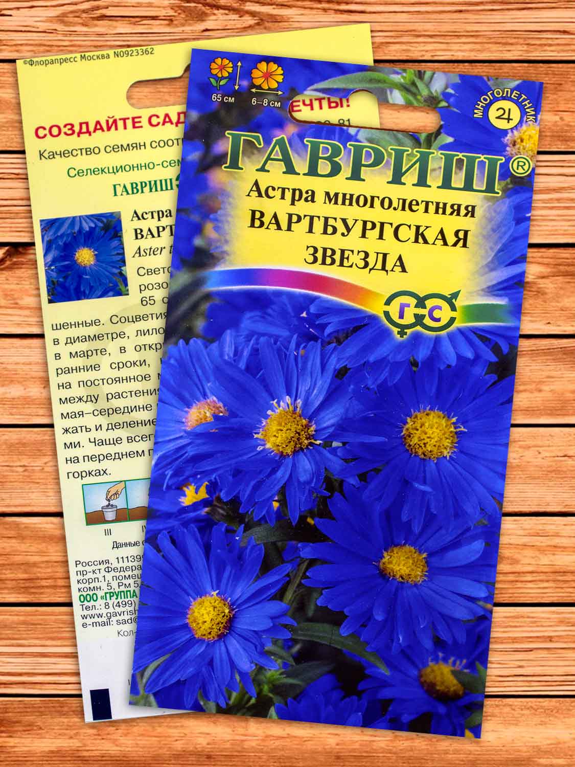 Астра Вартбургская Звезда многолетник 0,05 гр.