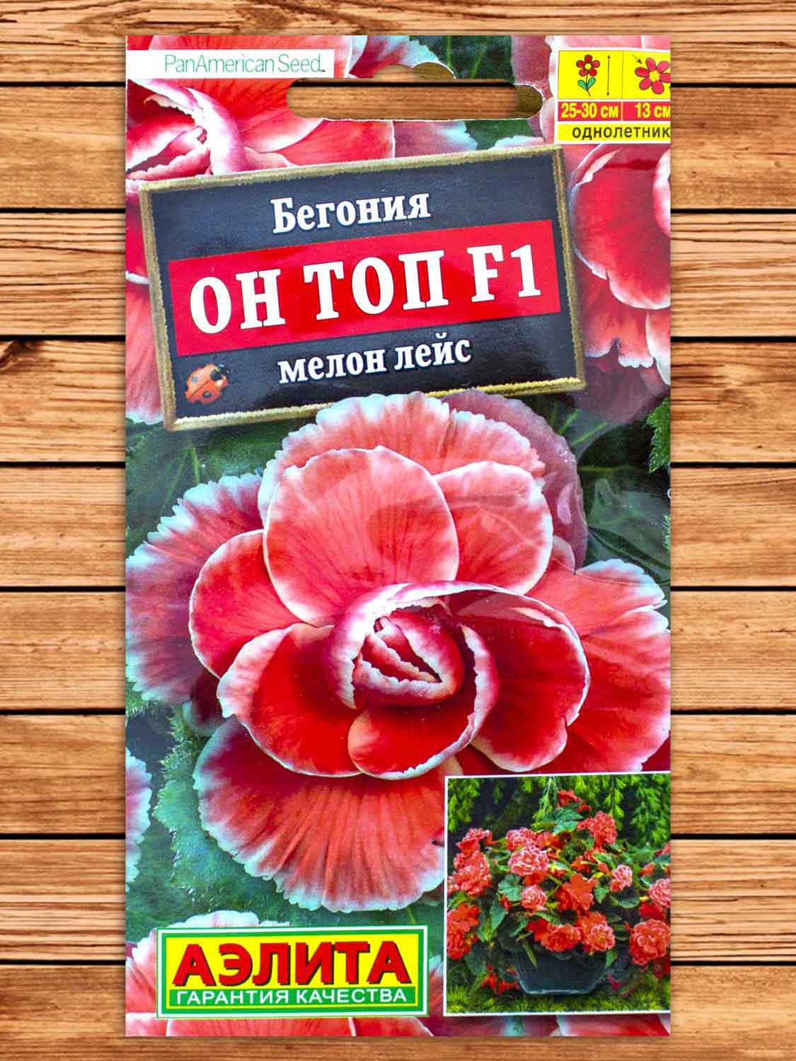 Бегония Он Топ F1 Мелон Лейс 5 шт.