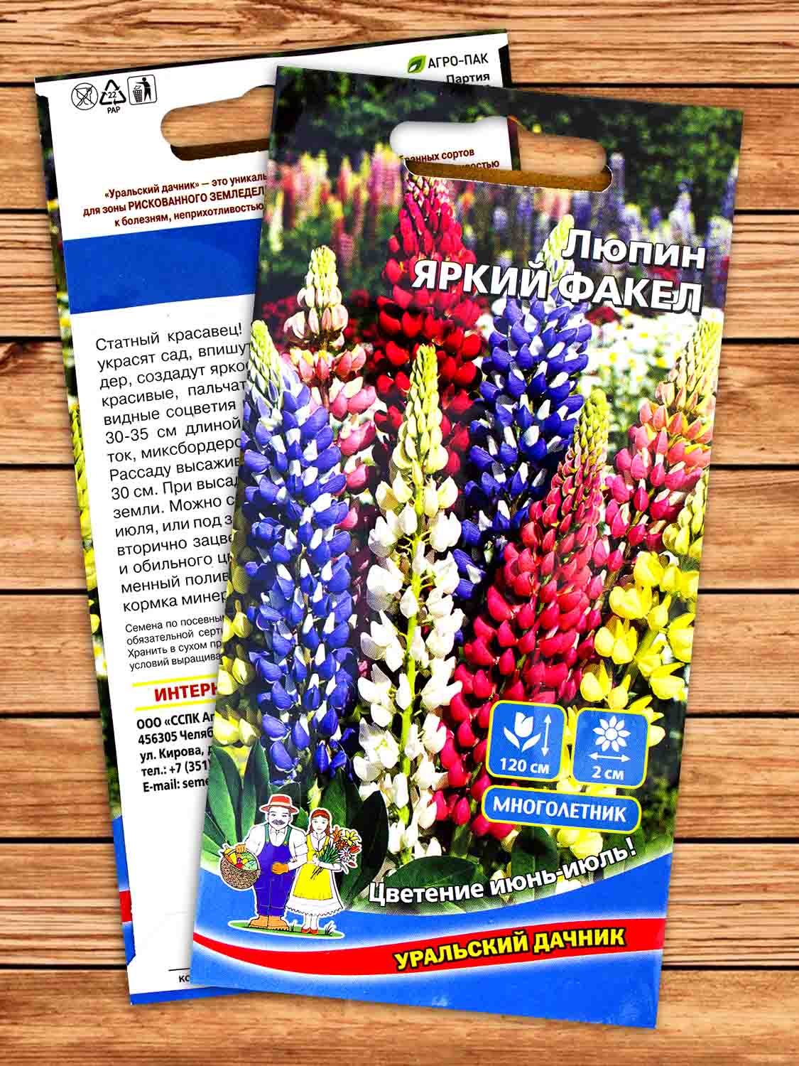 Люпин Яркий факел 10 шт.