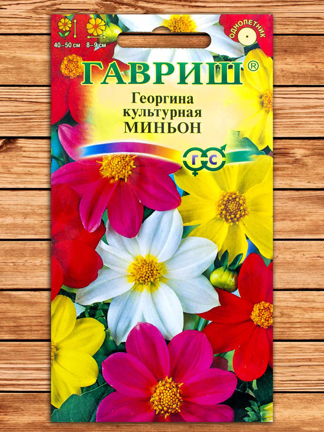 Георгина Миньон, смесь 0,3 гр.