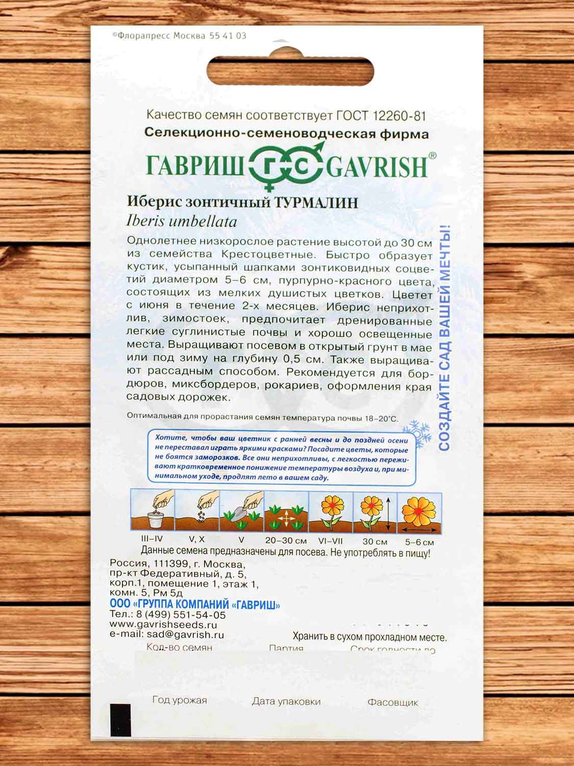 Иберис Турмалин 0,1 гр.