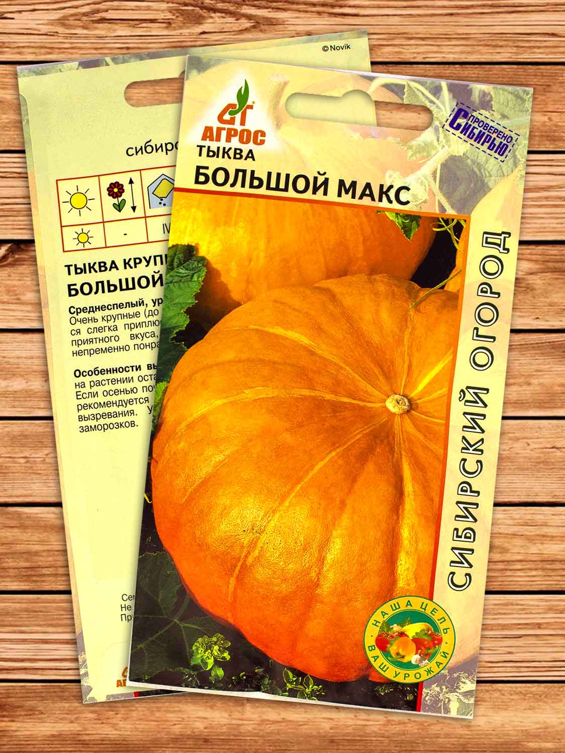 Тыква Большой Макс 3 шт.