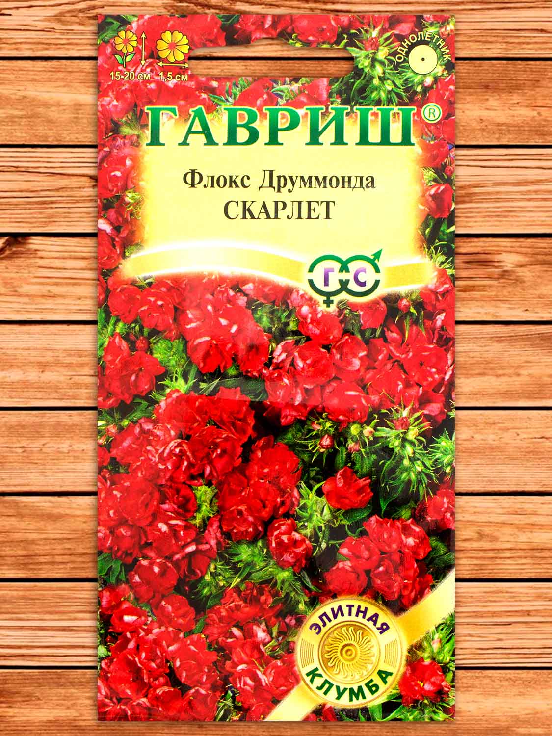 Флокс Друммонда Скарлет 8 шт. серия Элитная клумба