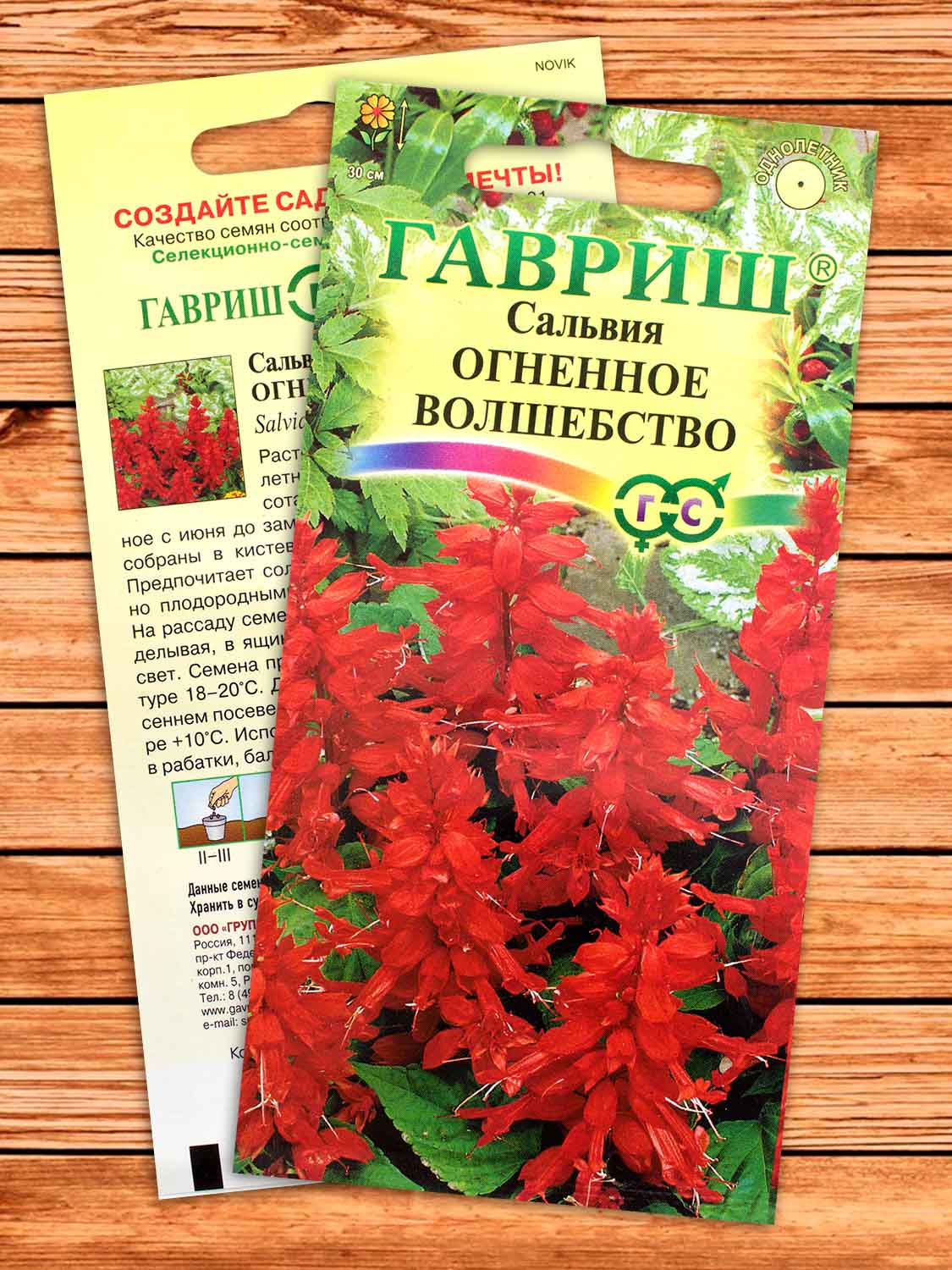 Сальвия (Шалфей) Огненное Волшебство 0,05 гр.