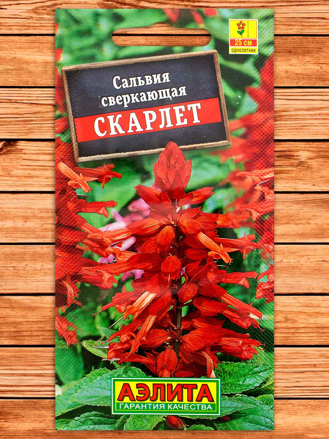 Сальвия Скарлет сверкающая 0,1 гр.