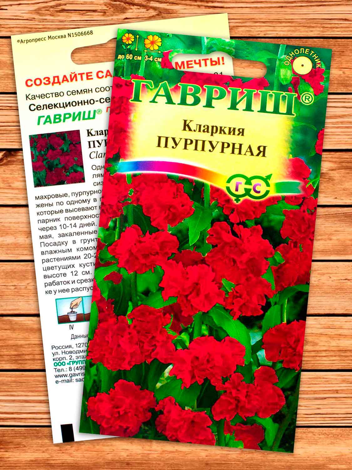 Кларкия Пурпурная, изящная 0,05 гр.