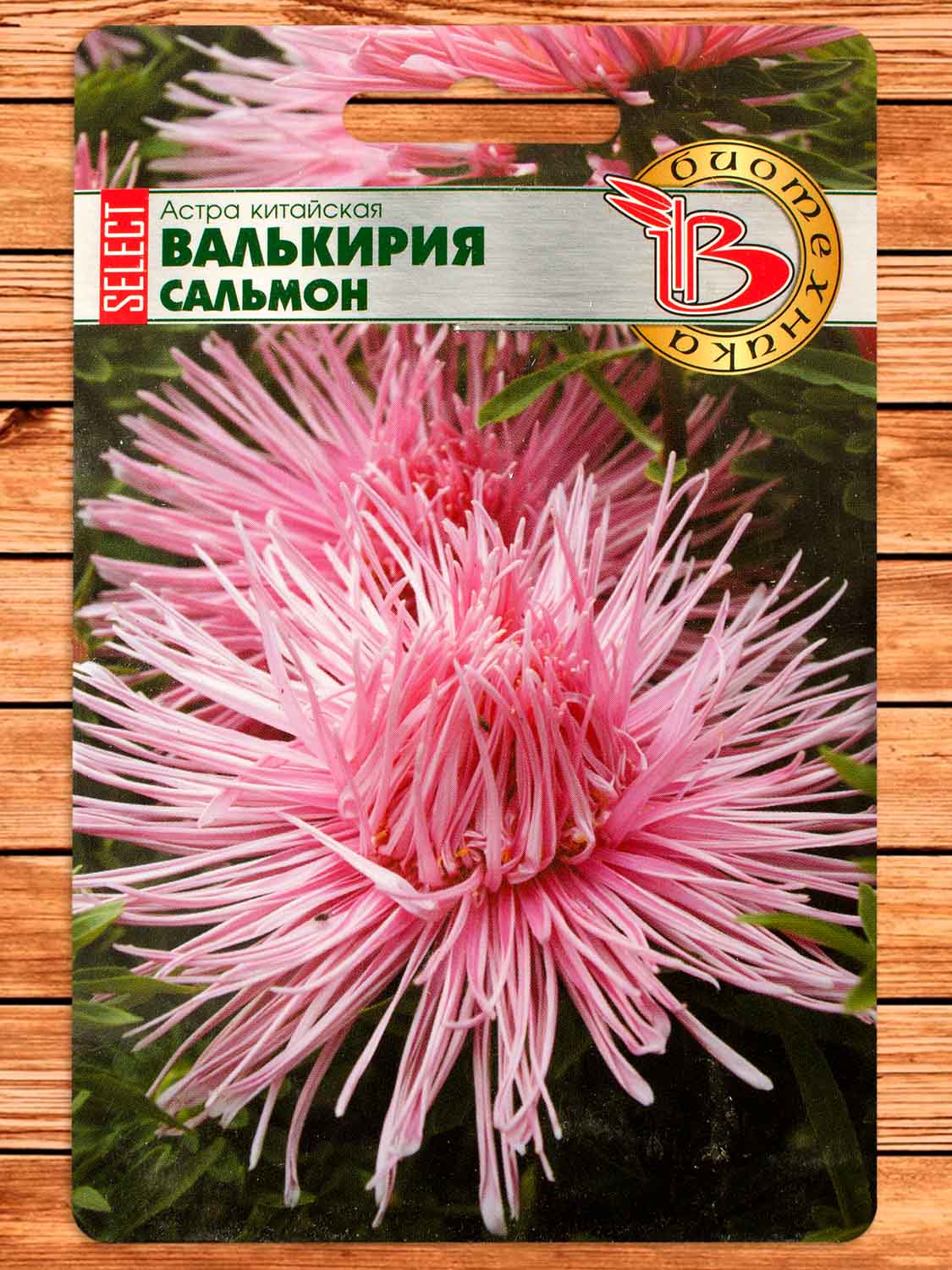Астра Китайская Валькирия Селект Сальмон 30 шт.
