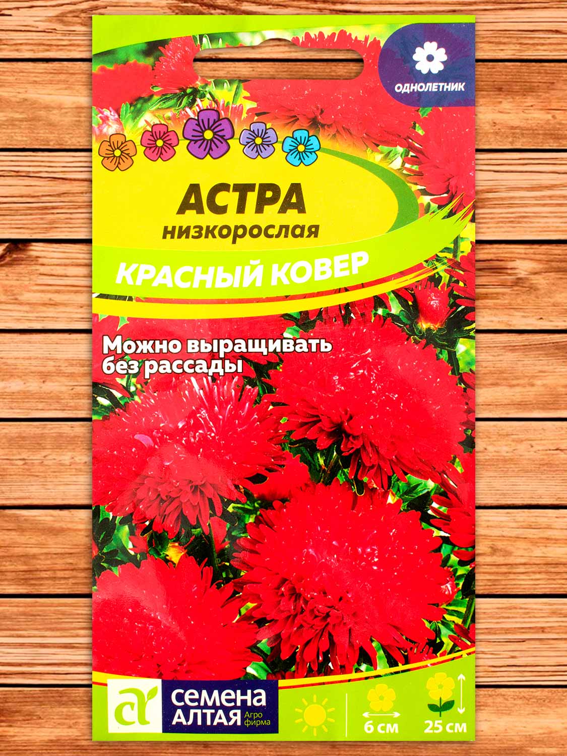 Астра Красный Ковер низкорослая 0,2 гр.